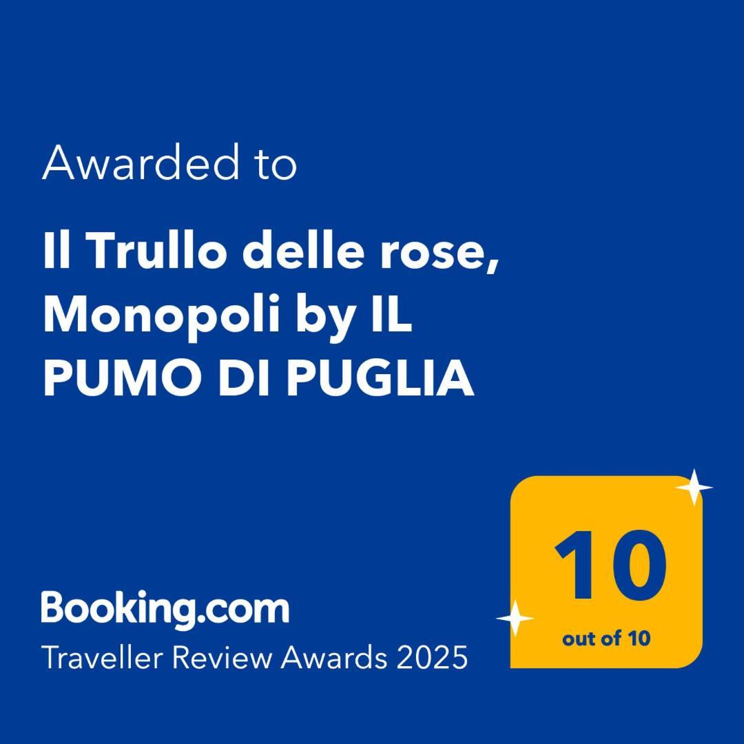 Villa Il Trullo Delle Rose, Monopoli By Il Pumo Di Puglia à Cozzana Extérieur photo